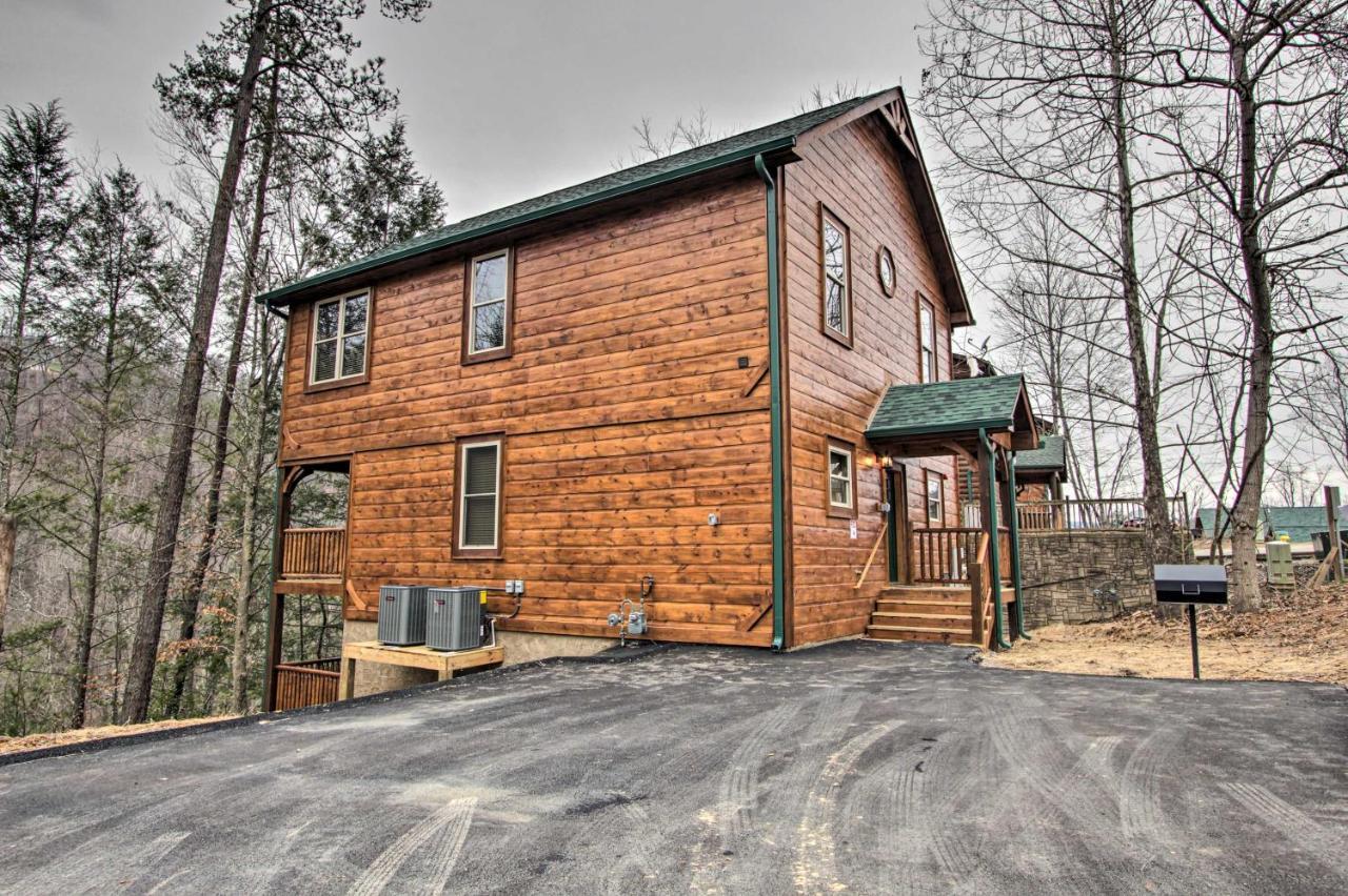 Luxe Cabin With Home Theater Less Than 2 Miles To גטלינבורג מראה חיצוני תמונה