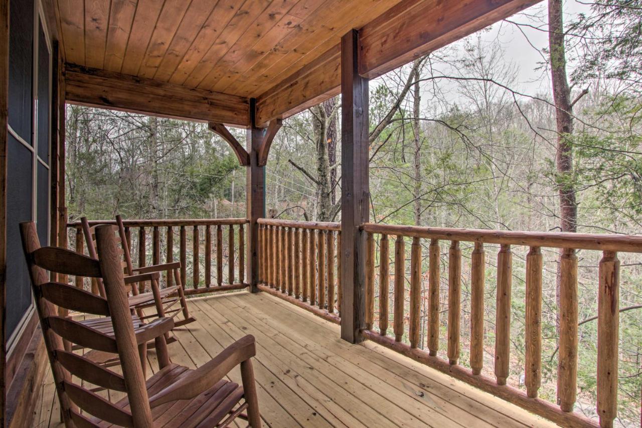 Luxe Cabin With Home Theater Less Than 2 Miles To גטלינבורג מראה חיצוני תמונה